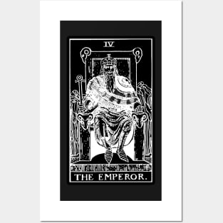 IV. The Emperor Tarot Card | Obsidian and Pearl Posters and Art